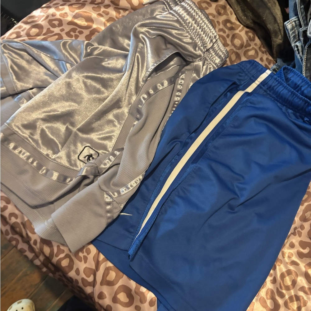 Blue Athletic Men's Shorts